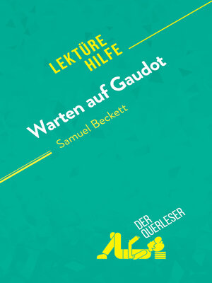 cover image of Warten auf Godot von Samuel Beckett (Lektürehilfe)